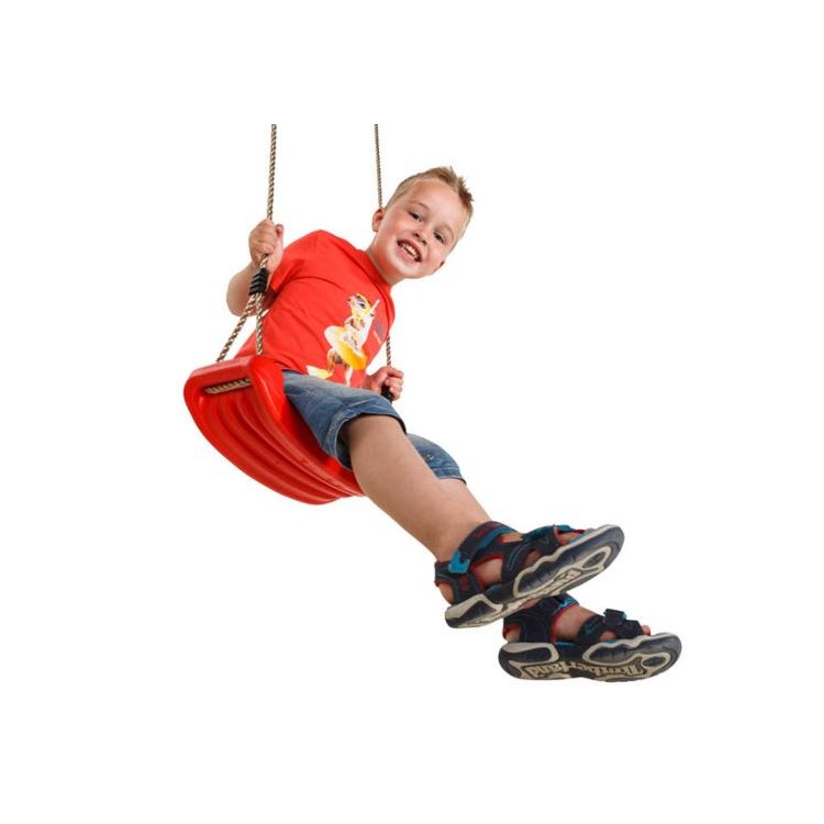 Asiento Plano De Plastico Masgames Rojo.