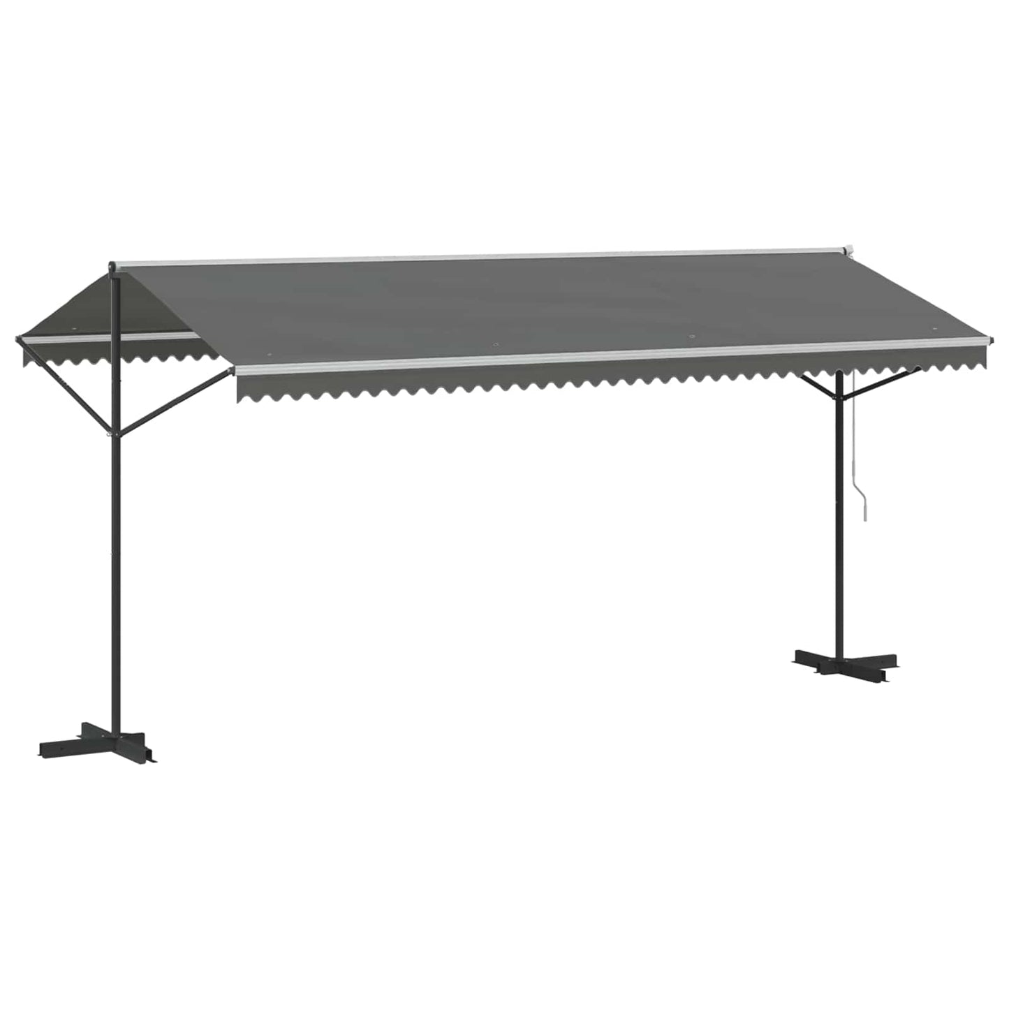 Toldo Independiente Gris 5 X 3 M Poliéster_5