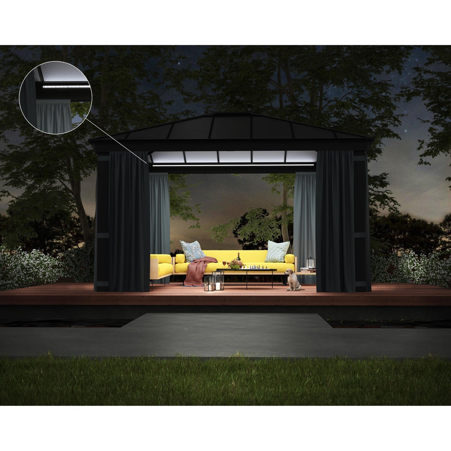 Iluminación Led con mando para perfiles de aluminio