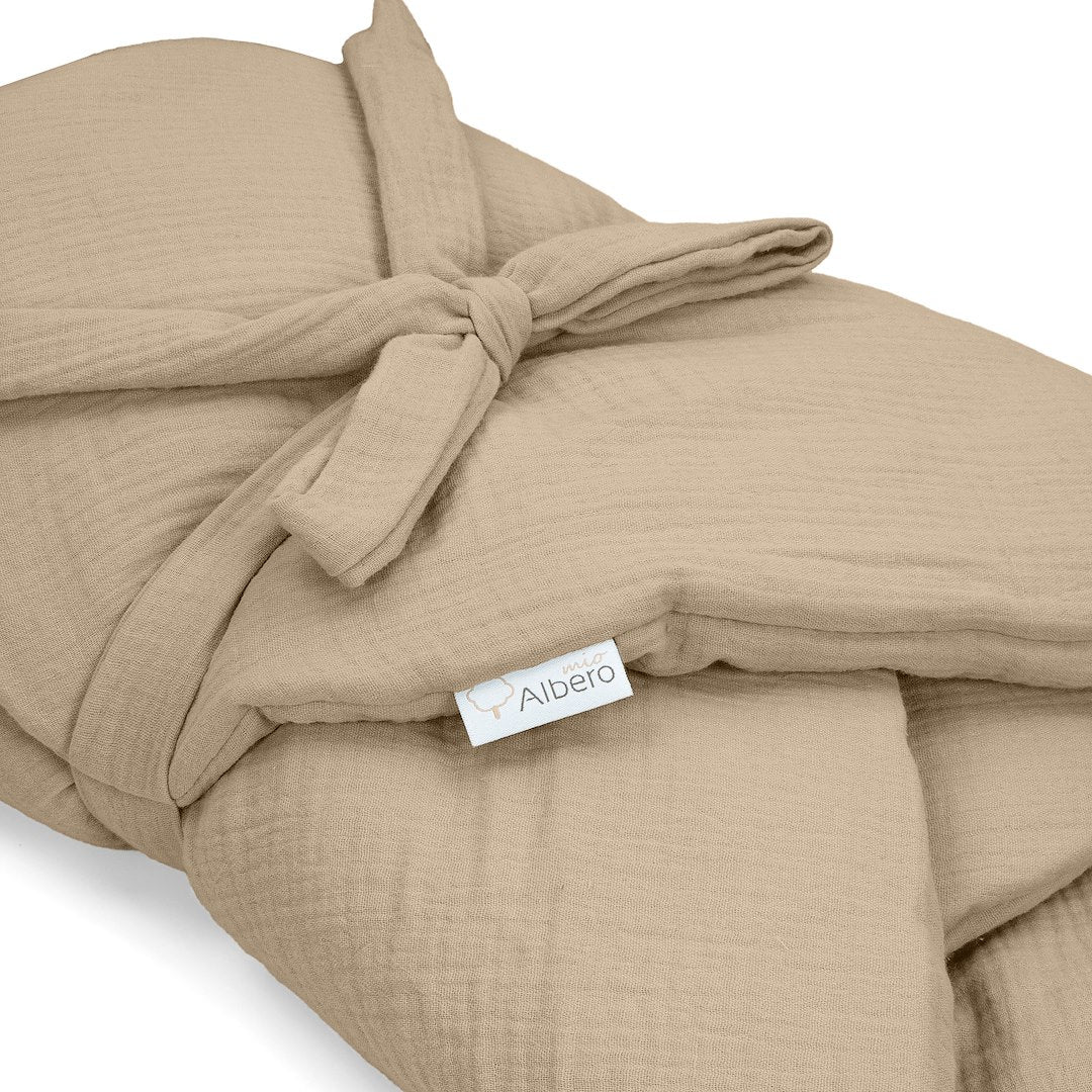 Saco Capazo 4 En 1 Muselina Camel