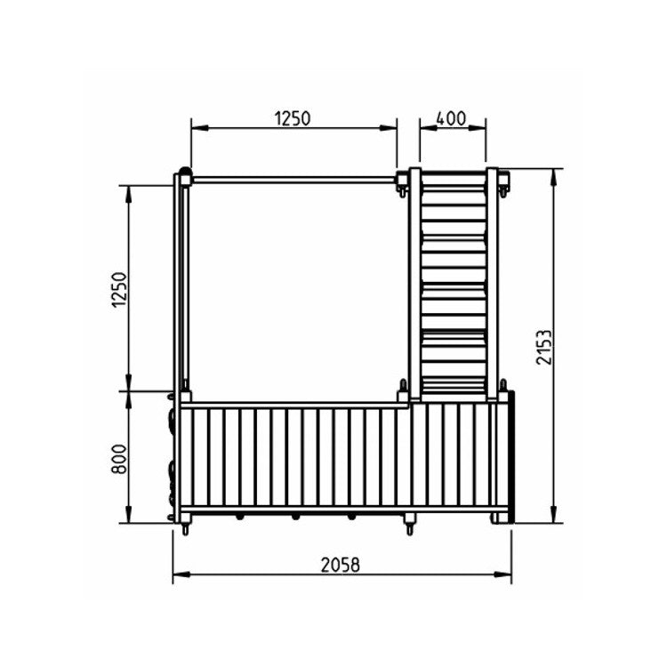 Parque Infantil Masgames Crossfit Xl Barra De Bombero.