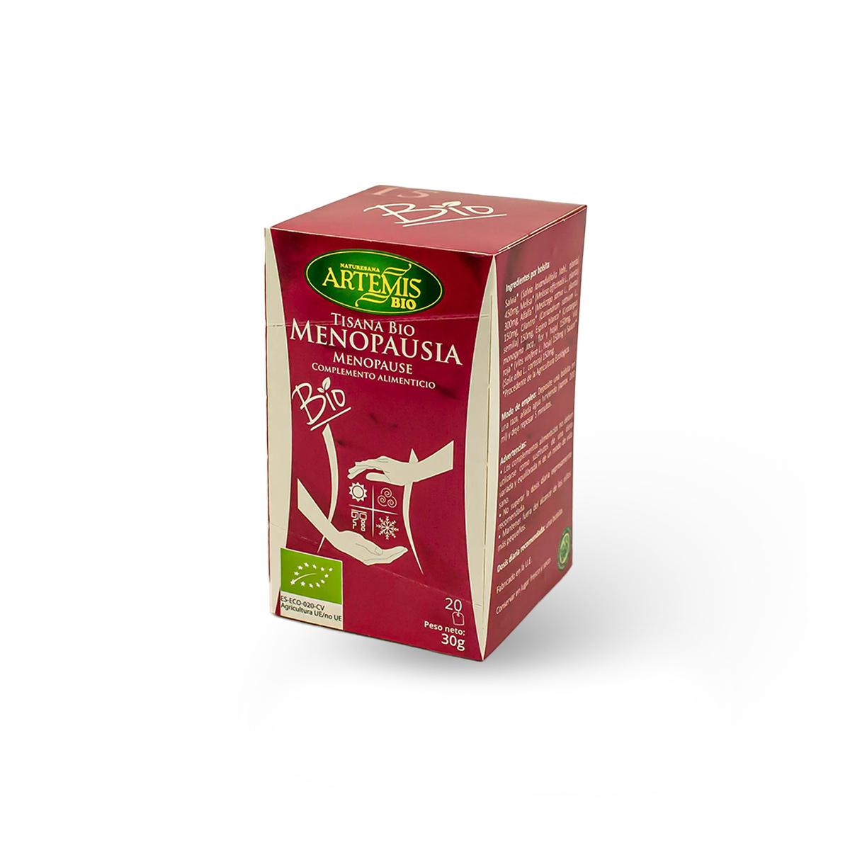 Tisana Bio Menopausia Bio Artemis 20 filtros.