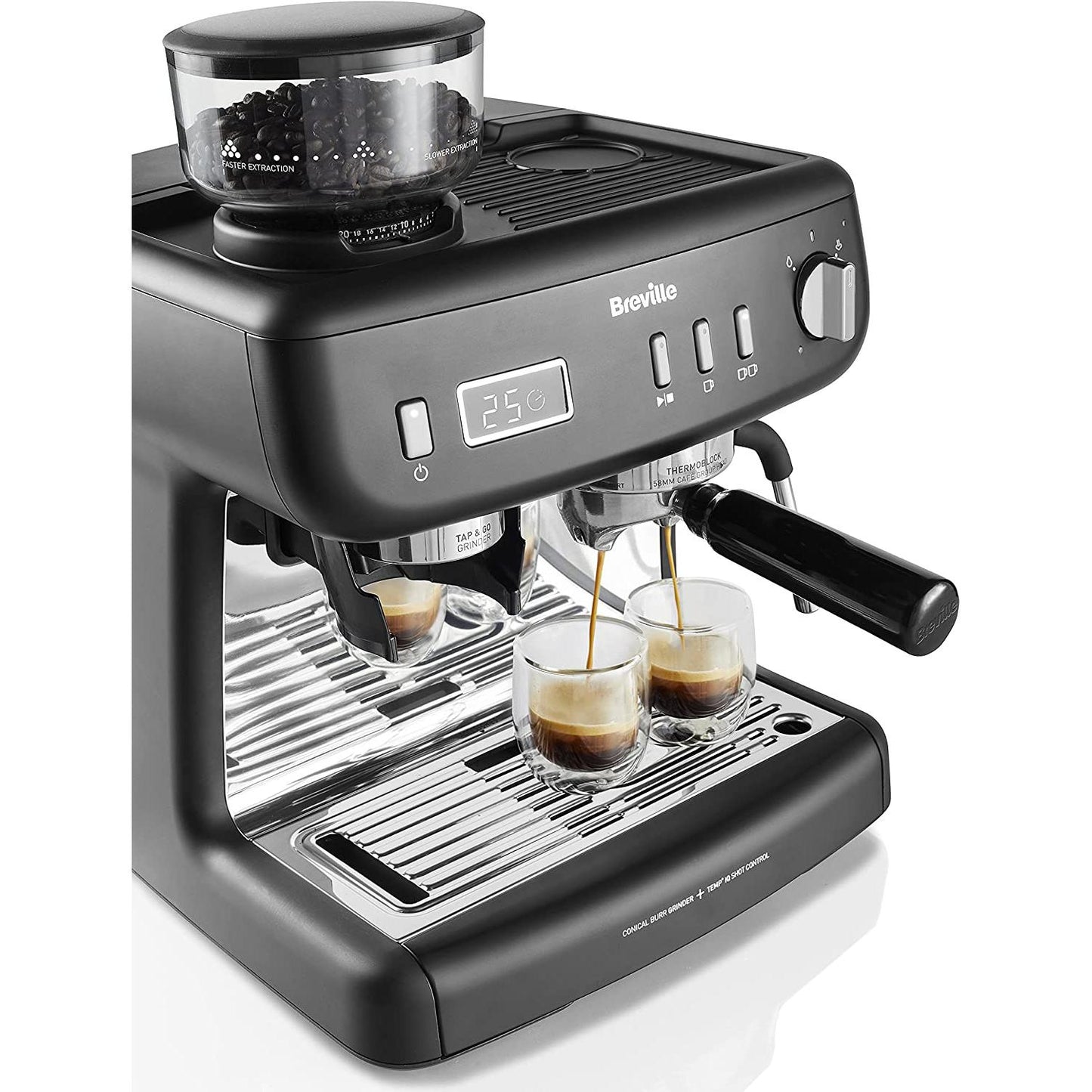 Máquina de café Breville Barista Max+ Negro