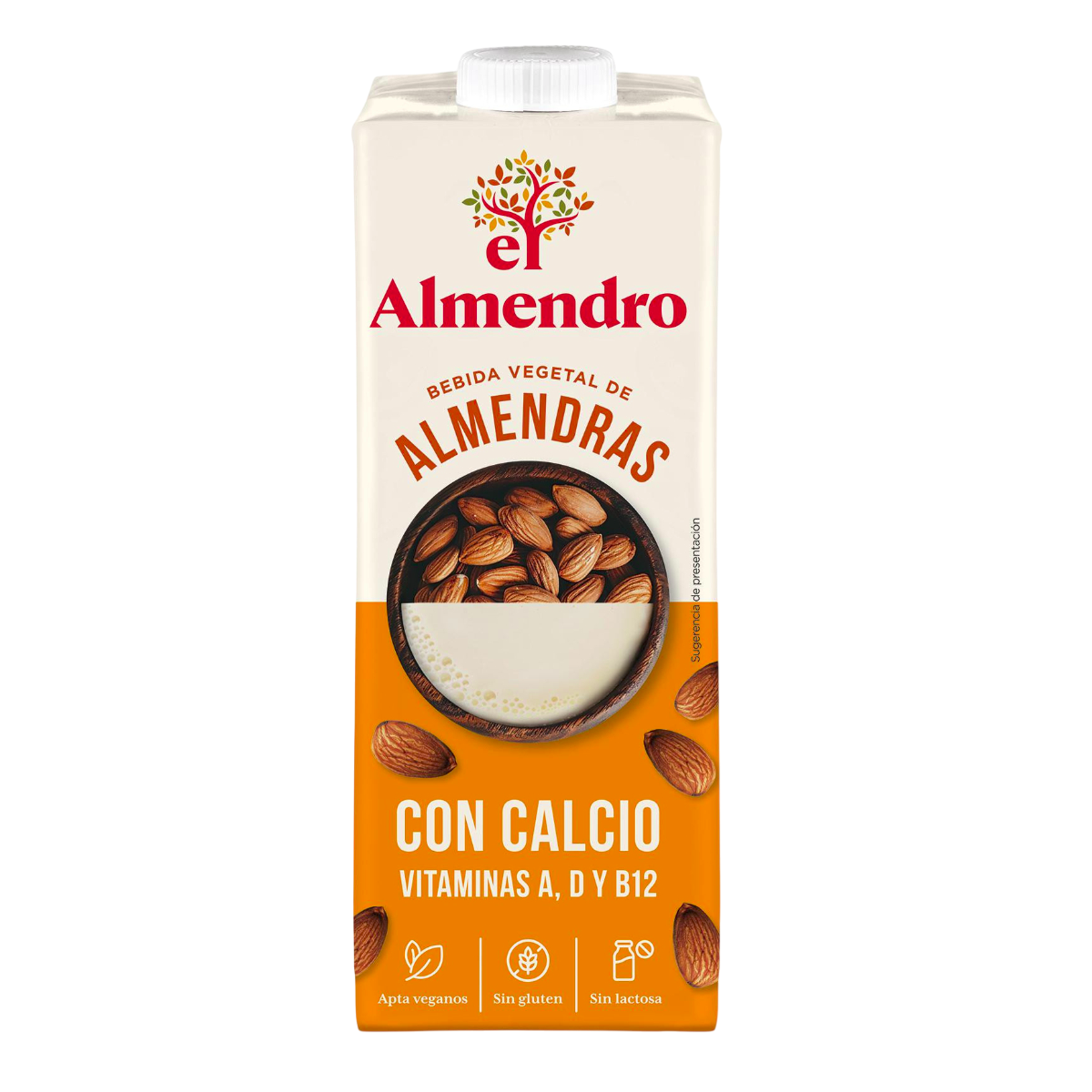Pack 6x Bebida de Almendra con Calcio El Almendro 1L