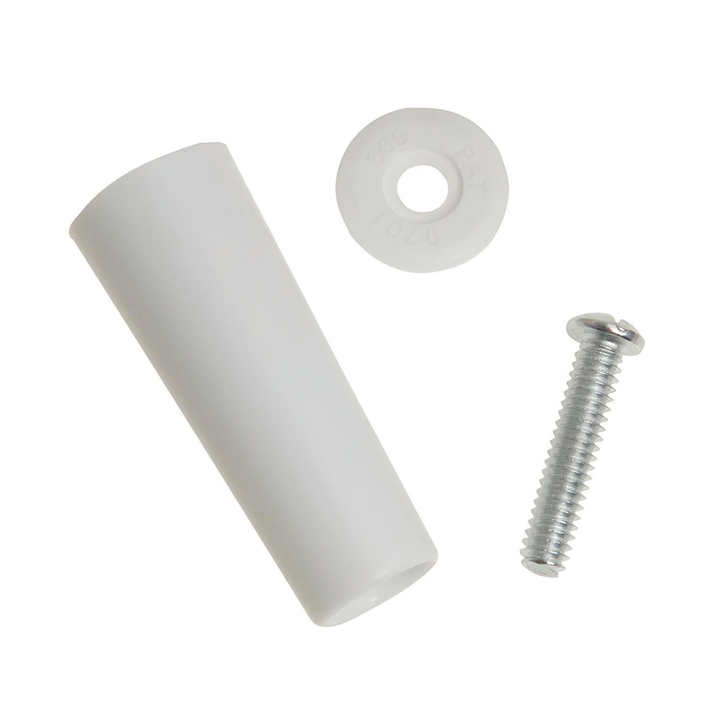 Tope Persiana Con Tornillo 60 Mm. Blanco