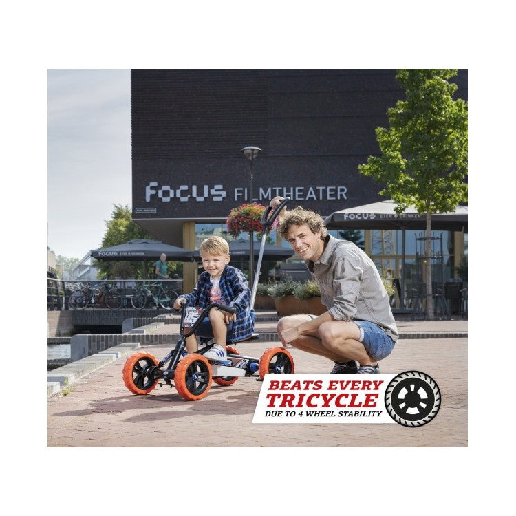 Coche De Pedales Berg Buzzy Nitro 2 En 1.