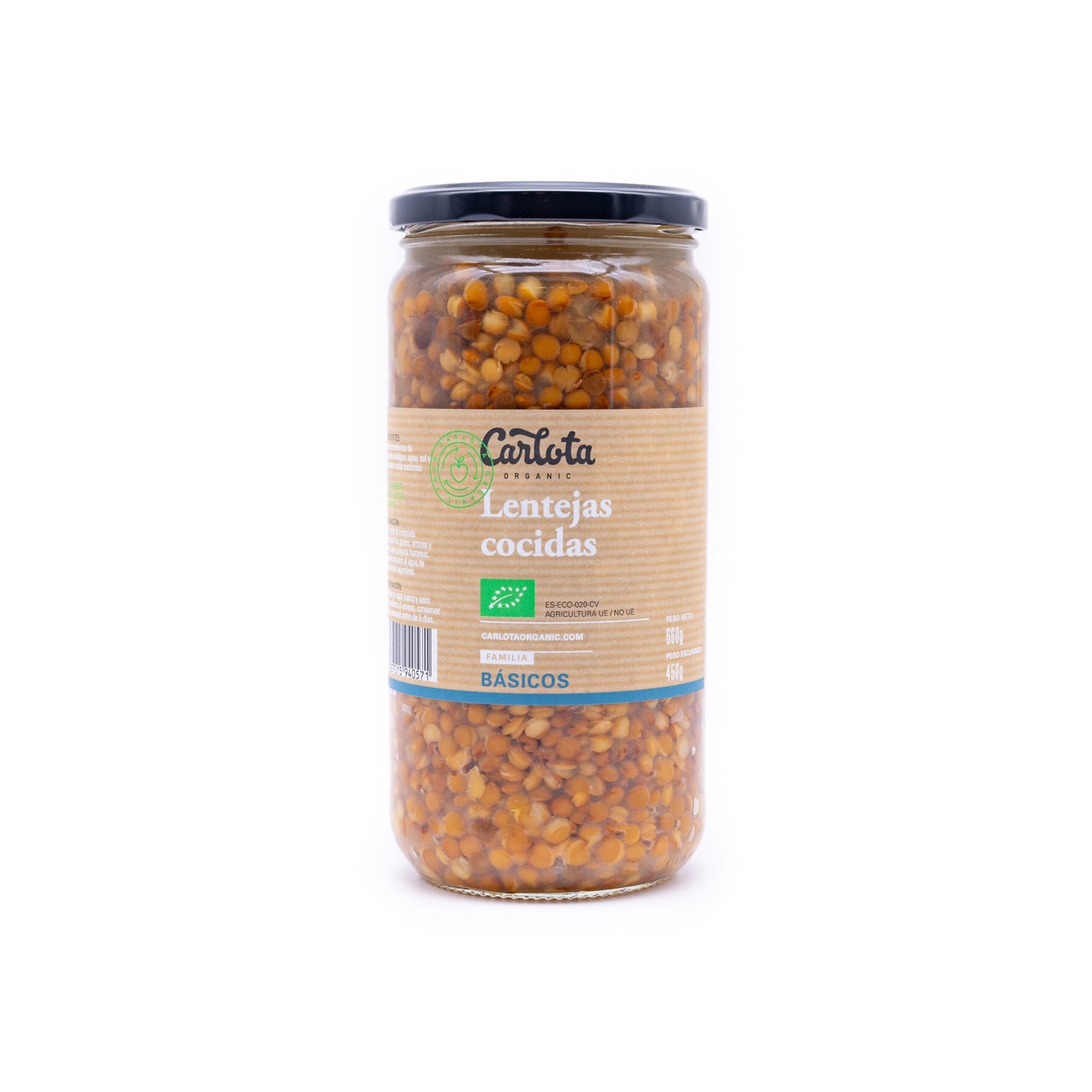 Lentejas Cocidas 720g