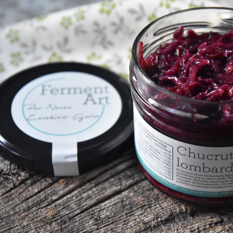 Chucrut Lombarda Eco Sin Pasteurizar Ferment Art 200 Gr_2