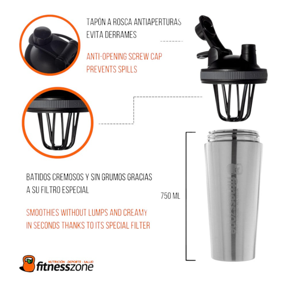 Shaker Acero Inoxidable 2.0 750 Gr