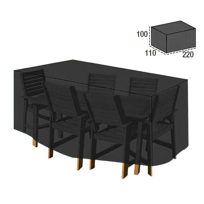 Funda Cubre Mesa / Conjunto 100x110x220 Cm._0