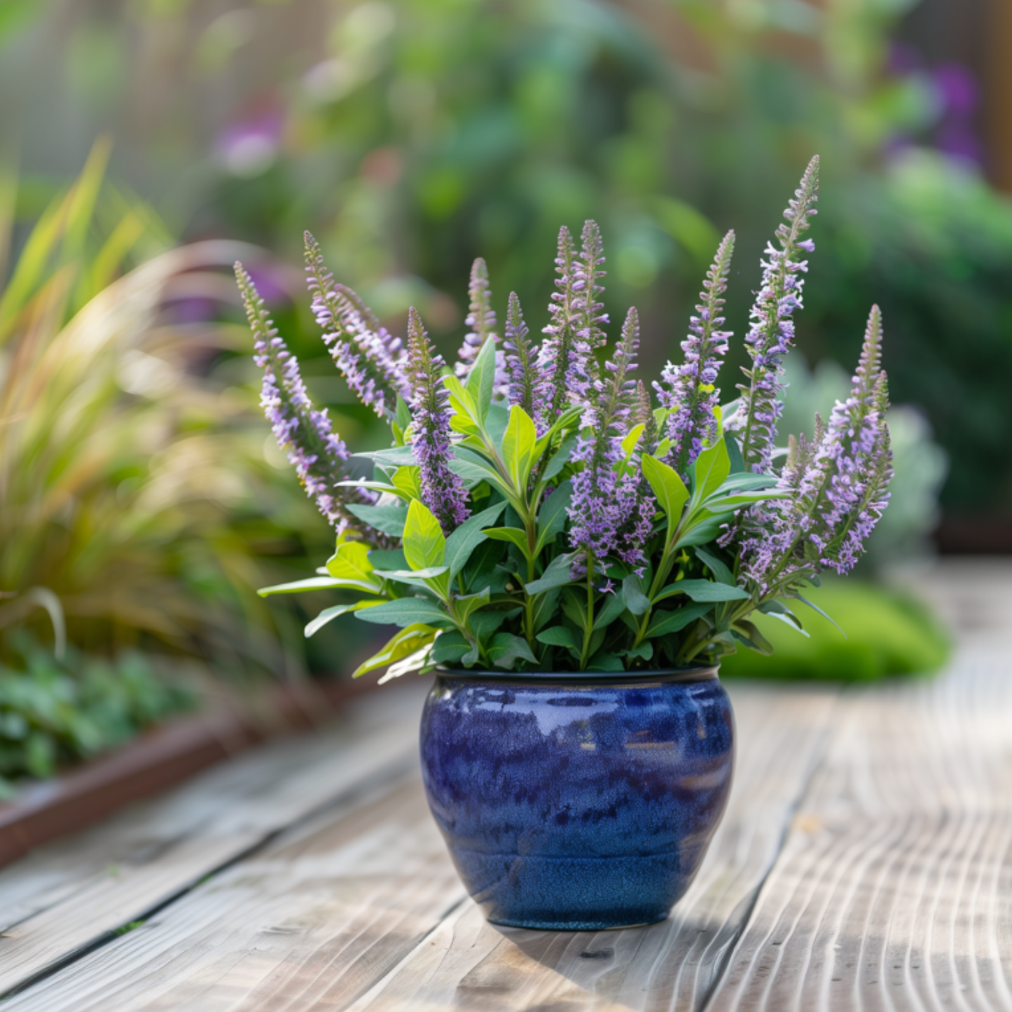 Hebe De Hojas Gruesas - 6 Pzs - Hebe Pinguifolia - Altura 15-20cm - ⌀105cm