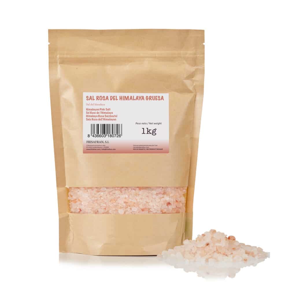 Sal Rosa Del Himalaya Gruesa - Calidad Y Sabor | Frisafran 2 Kg_0