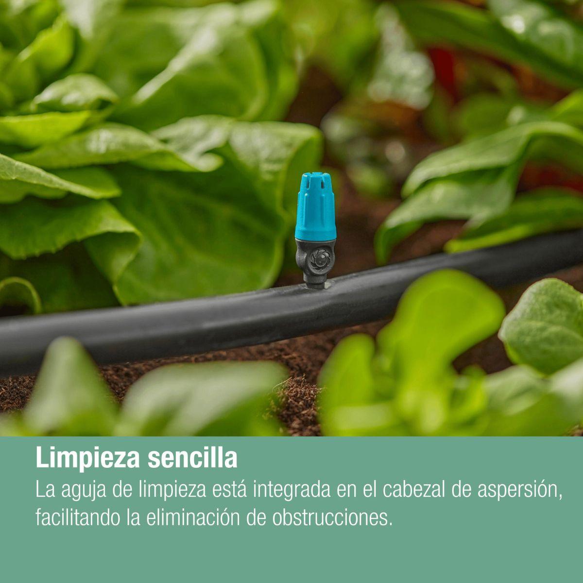 Aspersor para superficies pequeñas x15 Microdripsystem Gardena