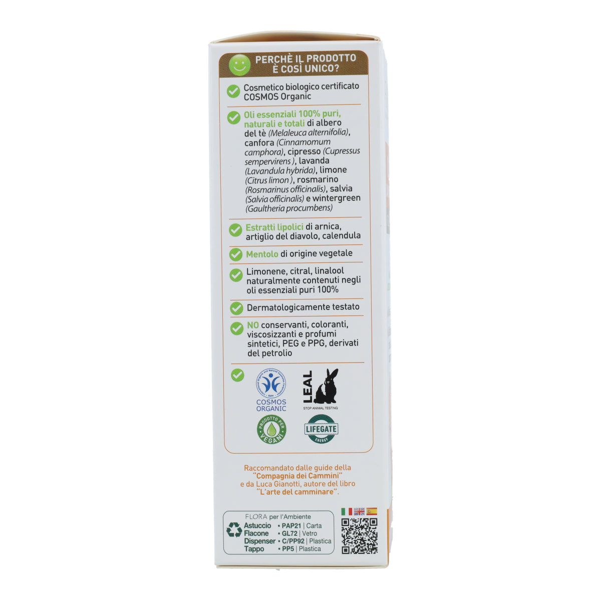 Spray para piernas cansadas Rigenerante Flora 50ml