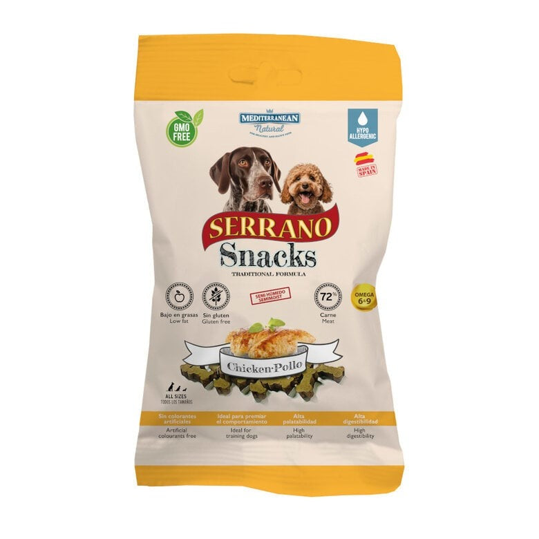 Serrano Snacks de Pollo para perros 100 g
