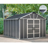 Caseta de jardín Yukon 395x332x252 cm con suelo Canopia by Palram