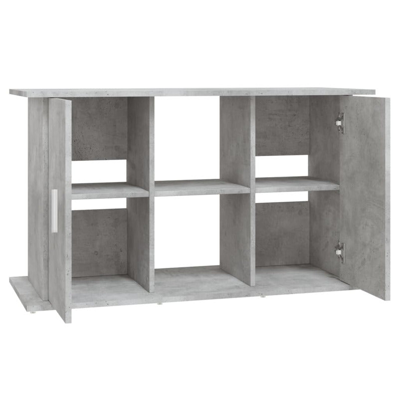 Vidaxl Soporte Para Acuario De Hormigón Gris 101x41x58 Cm De Madera Sintética_5