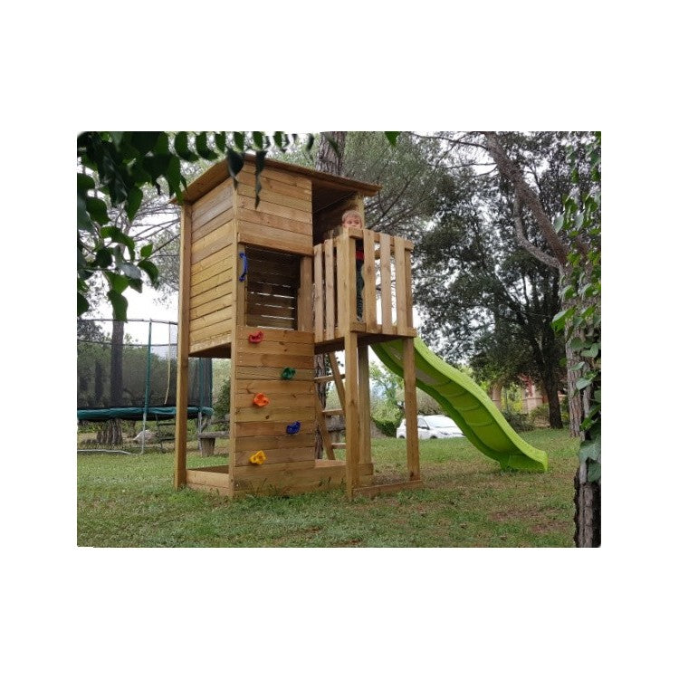 Parque Infantil Masgames Taga L Pared De Escalada.