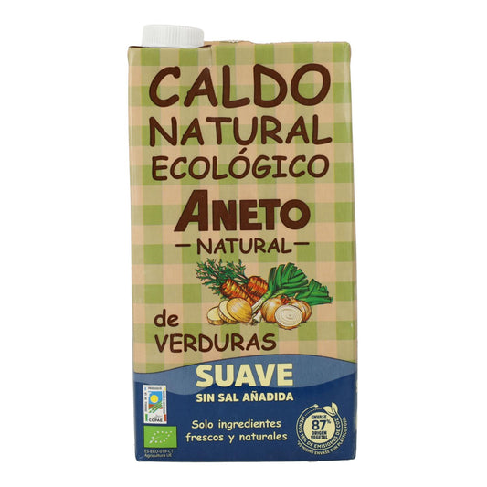 Caldo natural suave de verduras Eco Aneto 1L