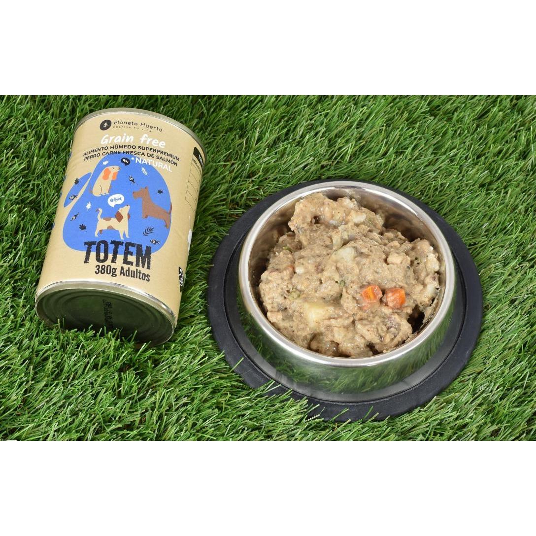 Comida Húmeda Grain Free Superpremium para perro Salmón Planeta Huerto 380 g