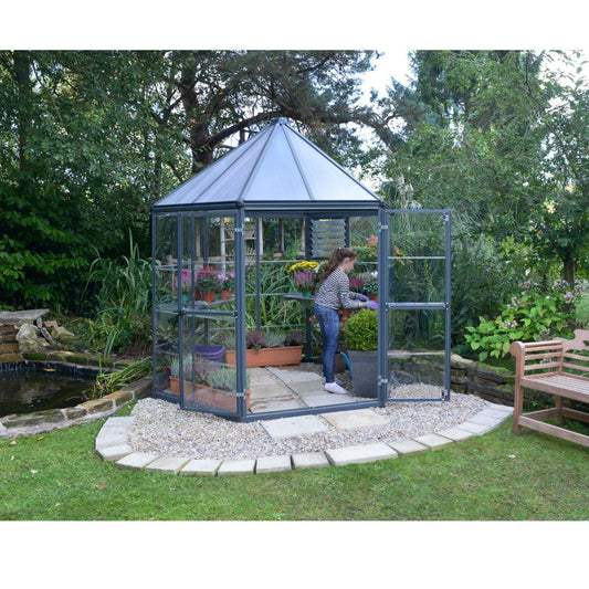 Invernadero hexagonal Oasis 247x213x267 cm