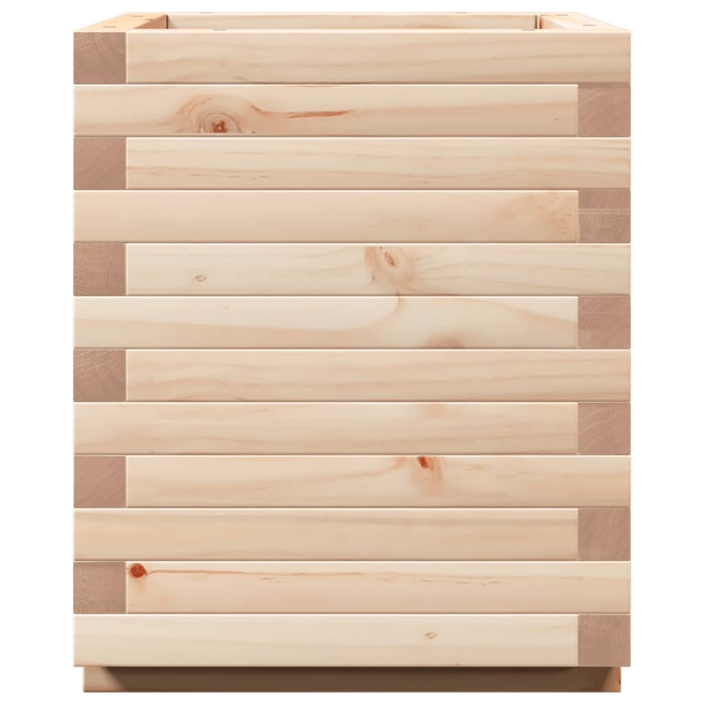 Jardinera Madera Maciza De Pino 40x40x49,5 Cm_5