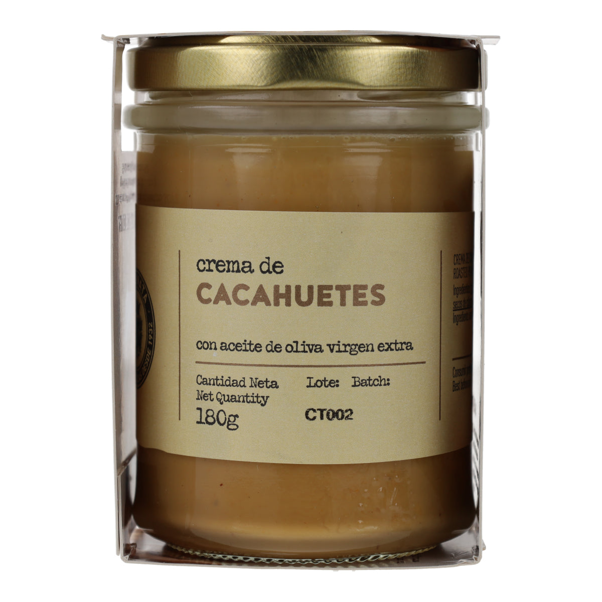 Crema de Cacahuete con Aove La Chinata 180 g
