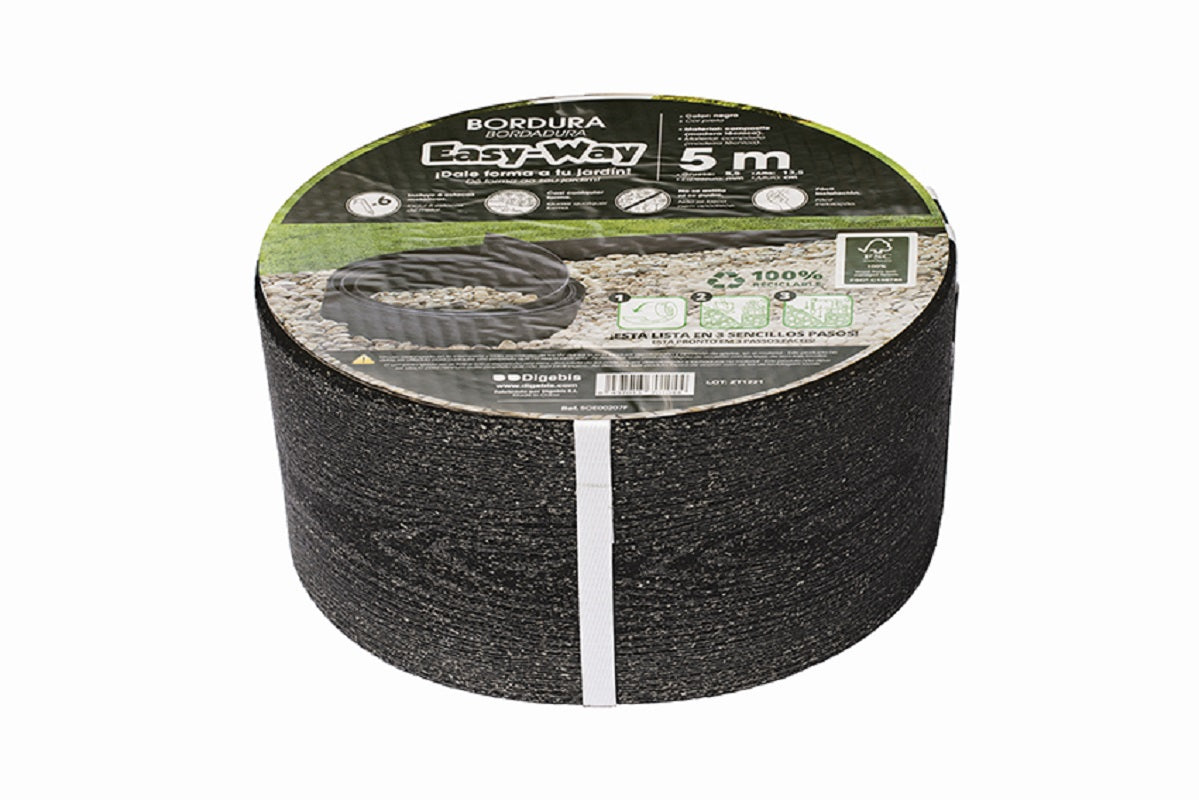 Bordillo Easy Way Composite Negro