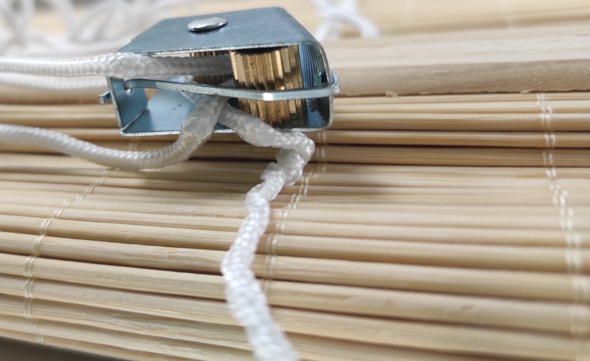 Estor Enrollable| Compuesto 100% Caña De Bambú Reforzado| Cortina Para Ventana O Puerta| Persiana Madera