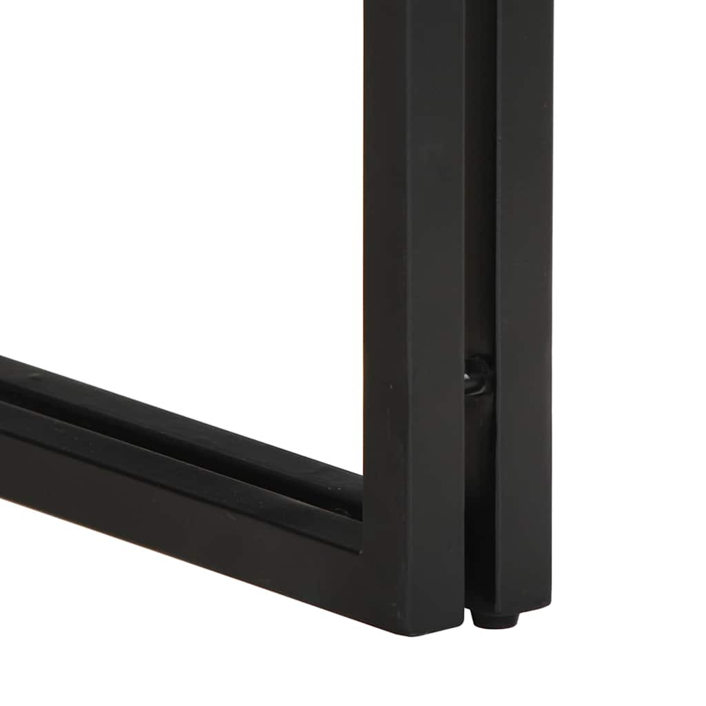 Mesa De Centro 50x50x35 Cm Madera Maciza De Mango_4