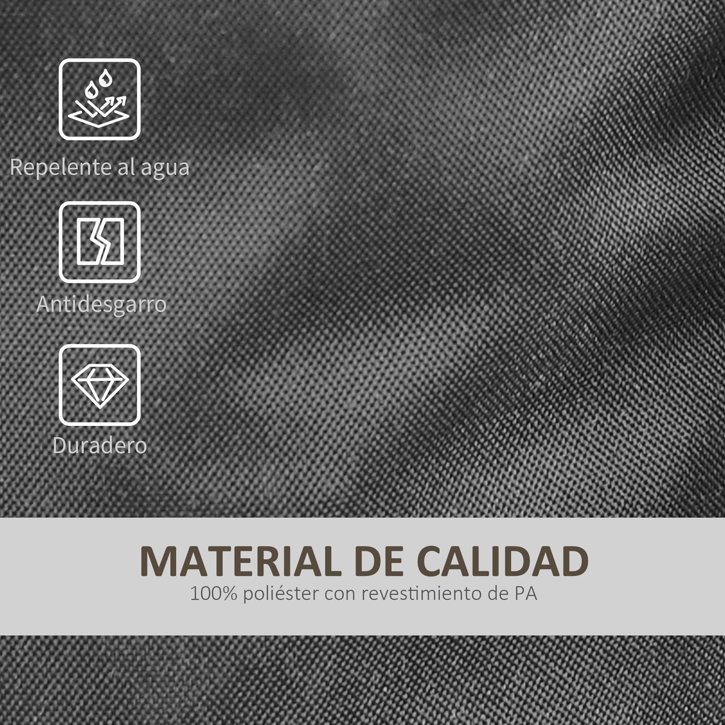 Outsunny Pack 4 Pesos Para Carpas Cenador Pabellón Gazebo Negro_5