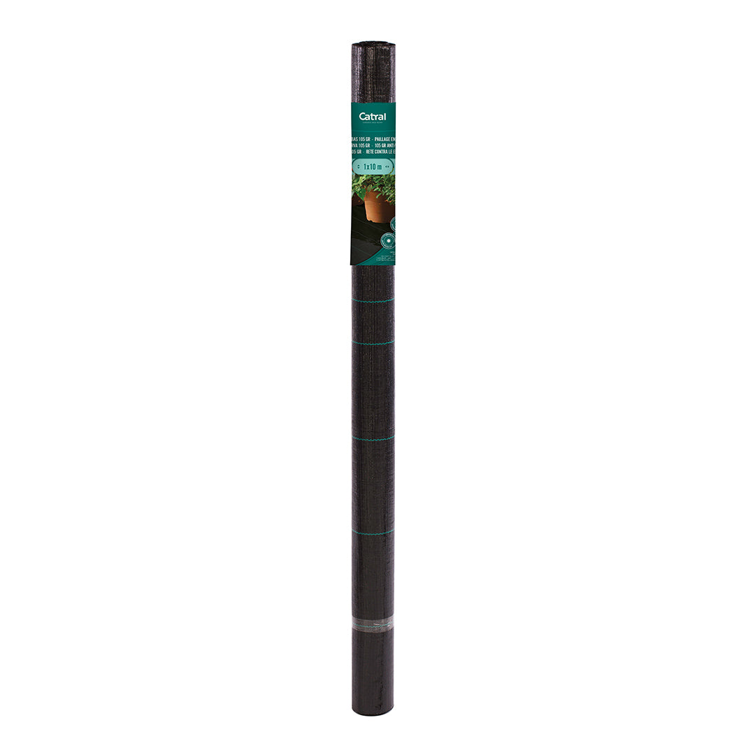 Malla Antihierbas 105 Gr Negra - Protección Y Durabilidad 1x10 M / Multicolor_2