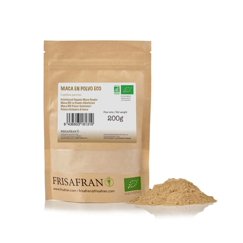 Maca Gelatinizada En Polvo Ecológica | Calidad | Frisafran