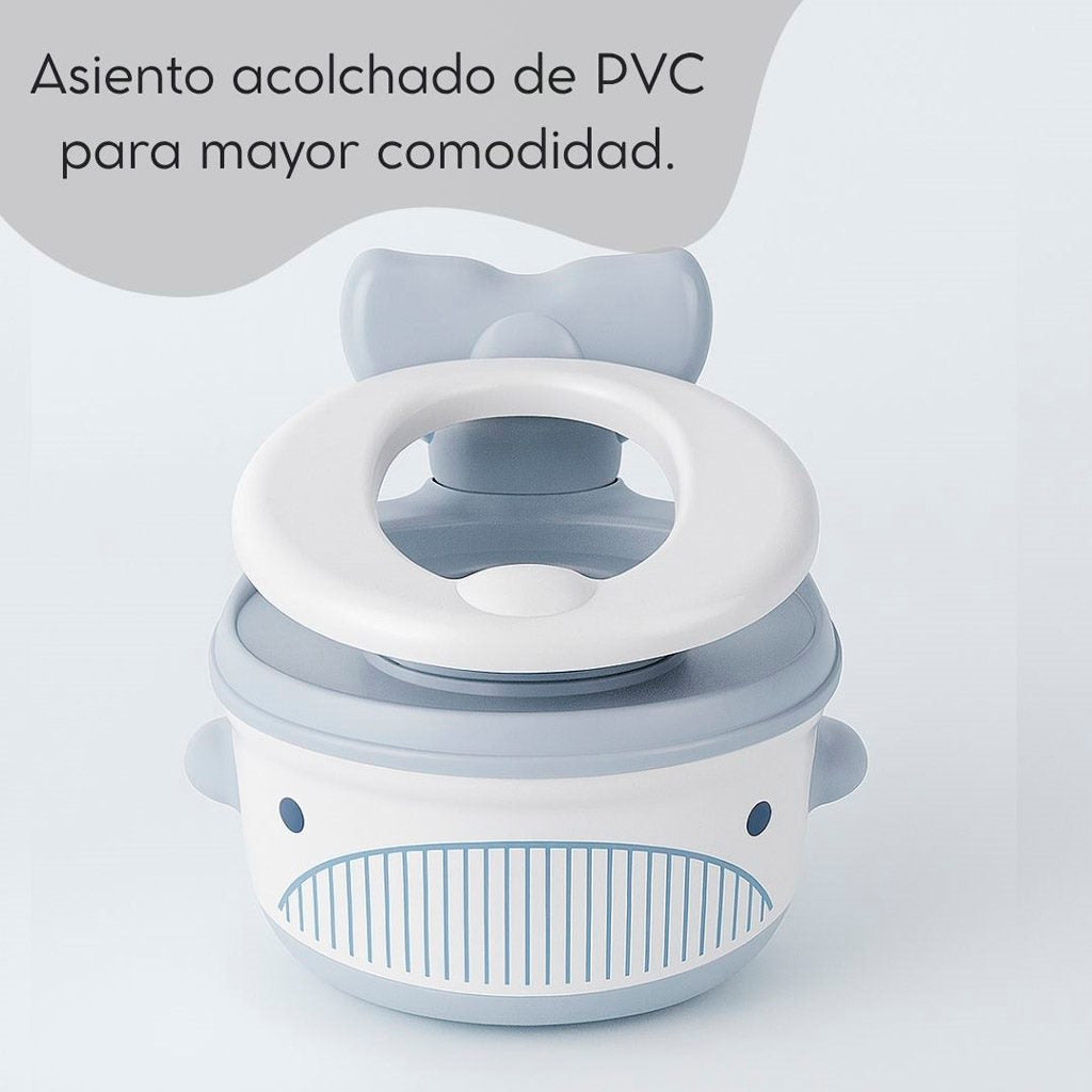 Bathby | Orinal Infantil 3 En 1 Para Bebé | Tapa Extraíble, Asiento Acolchado Y Antisalpicaduras_5