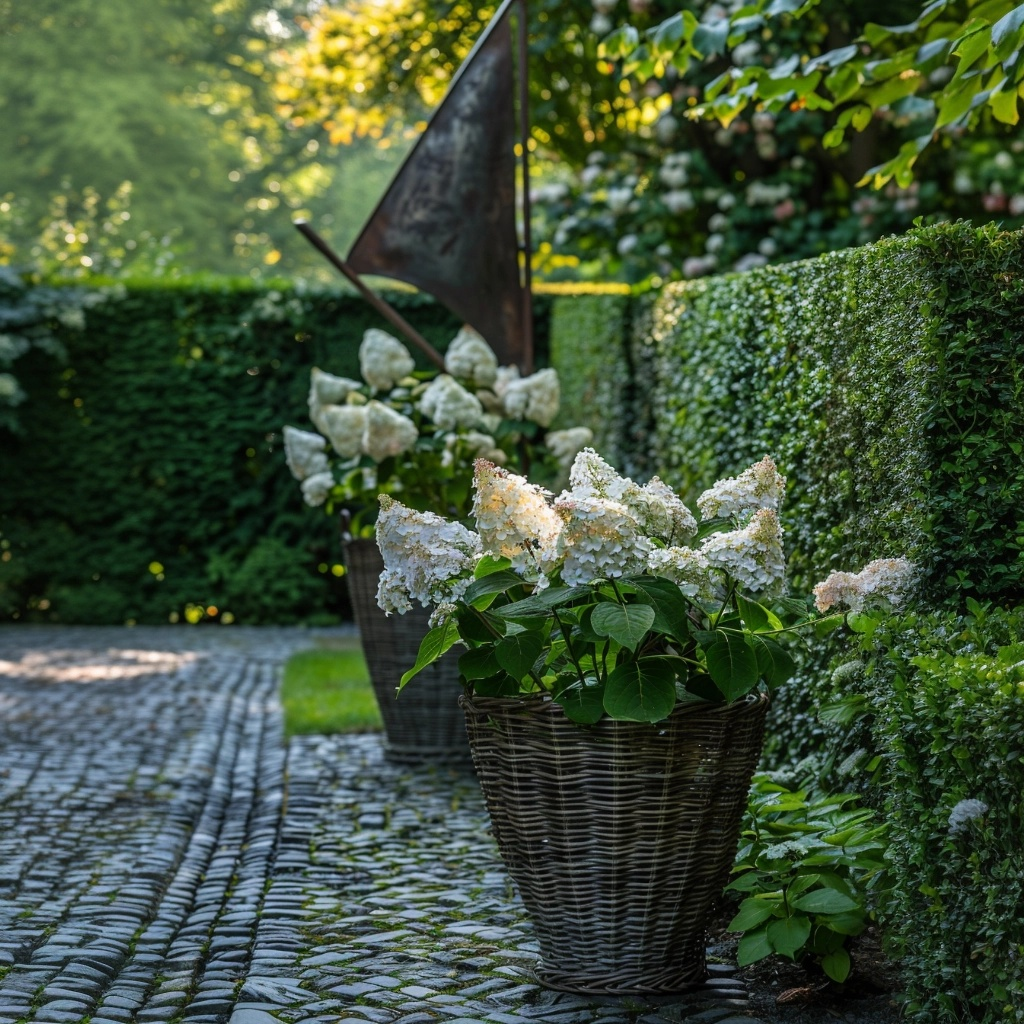 Hortensia - 2 Pzs - Hydrangea Paniculata 'early Harry' - Altura 25-40cm - ⌀19cm_4