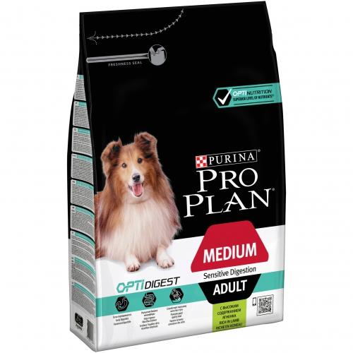 PRO PLAN Mediano OPTIDIGEST Cordero 3kg