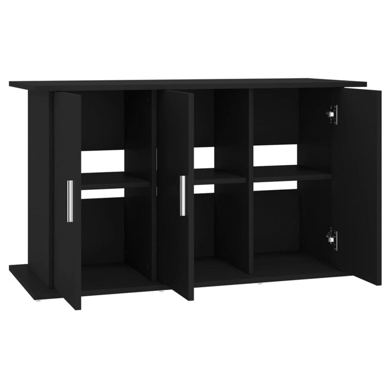 Vidaxl Soporte Para Acuario Madera De Ingeniería Negro 101x41x58 Cm_5