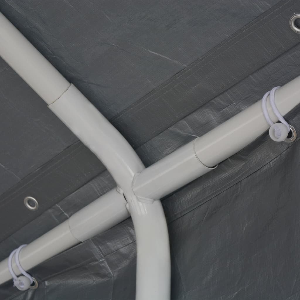 Vidaxl Carpa Para Fiestas Pe Gris 6x12 M_5