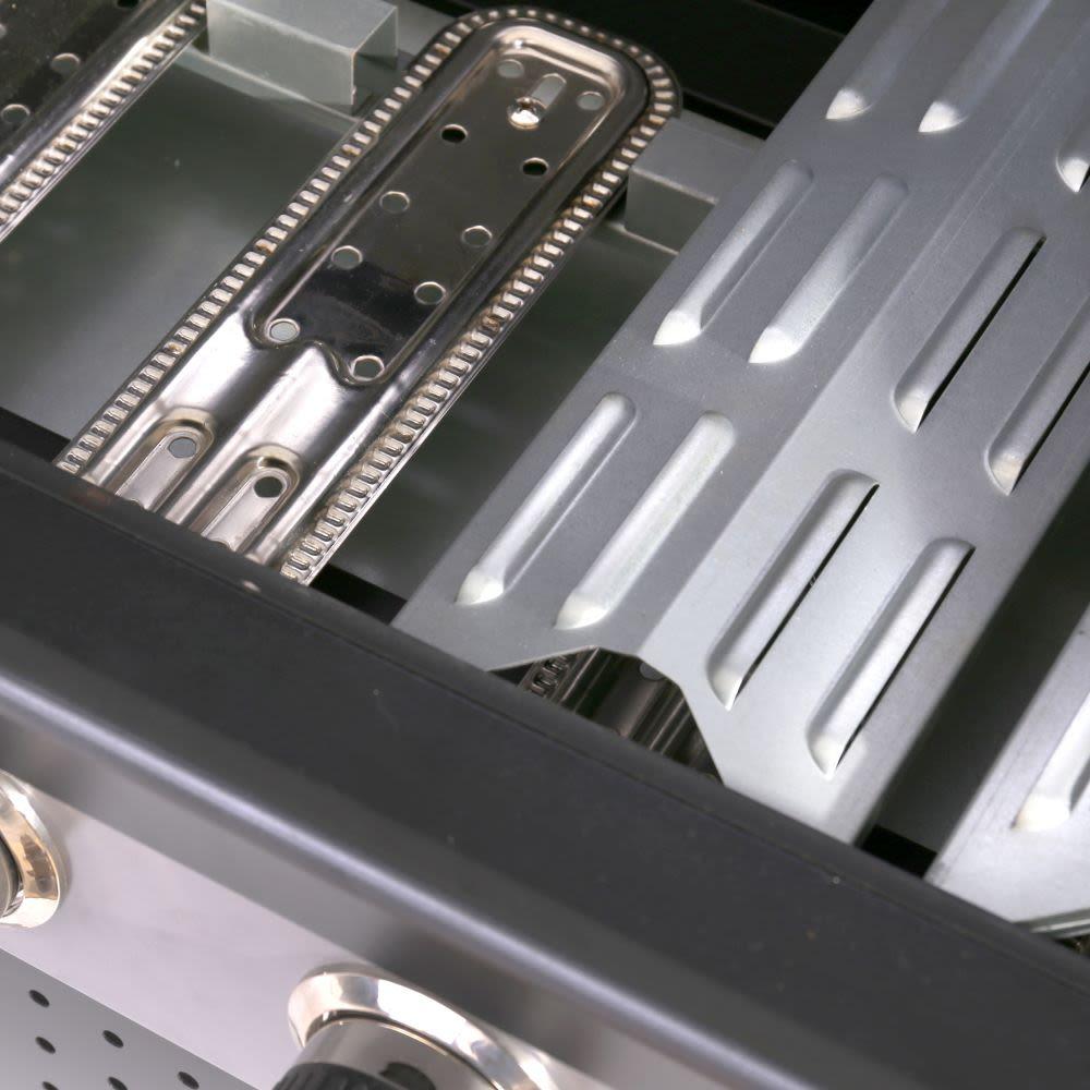 Barbacoa Gas 2 Quemadores Birgitt Acero 52 X 116 X 110 Cm Ldk Garden