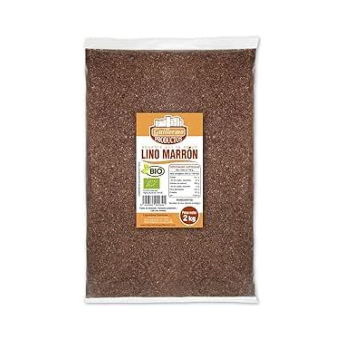 Semillas De Lino Marrón Bio - 2 Kg_0