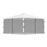 Set Mosquiteras para gazebo cenador Martinique 5000 + Milano 4300