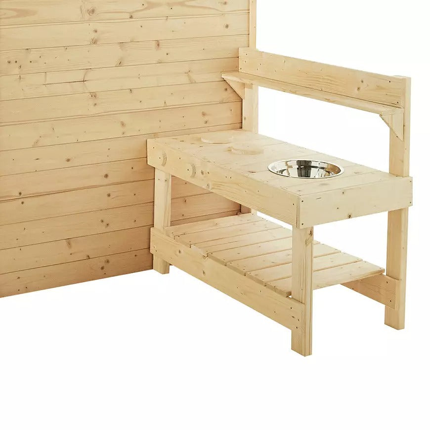 Casita infantil de madera Blanche Soulet