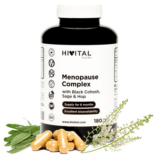 Menopause Complex Hivital 180 cápsulas veganas