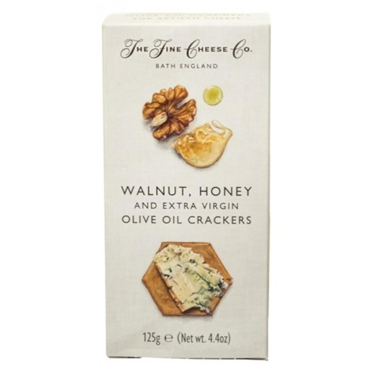 Crackers de aceite de oliva virgen extra, nueces y miel the fine cheese  125 g