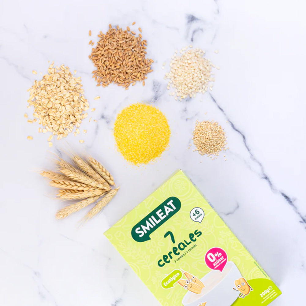 Papilla de 7 Cereales Eco Smileat 200 g