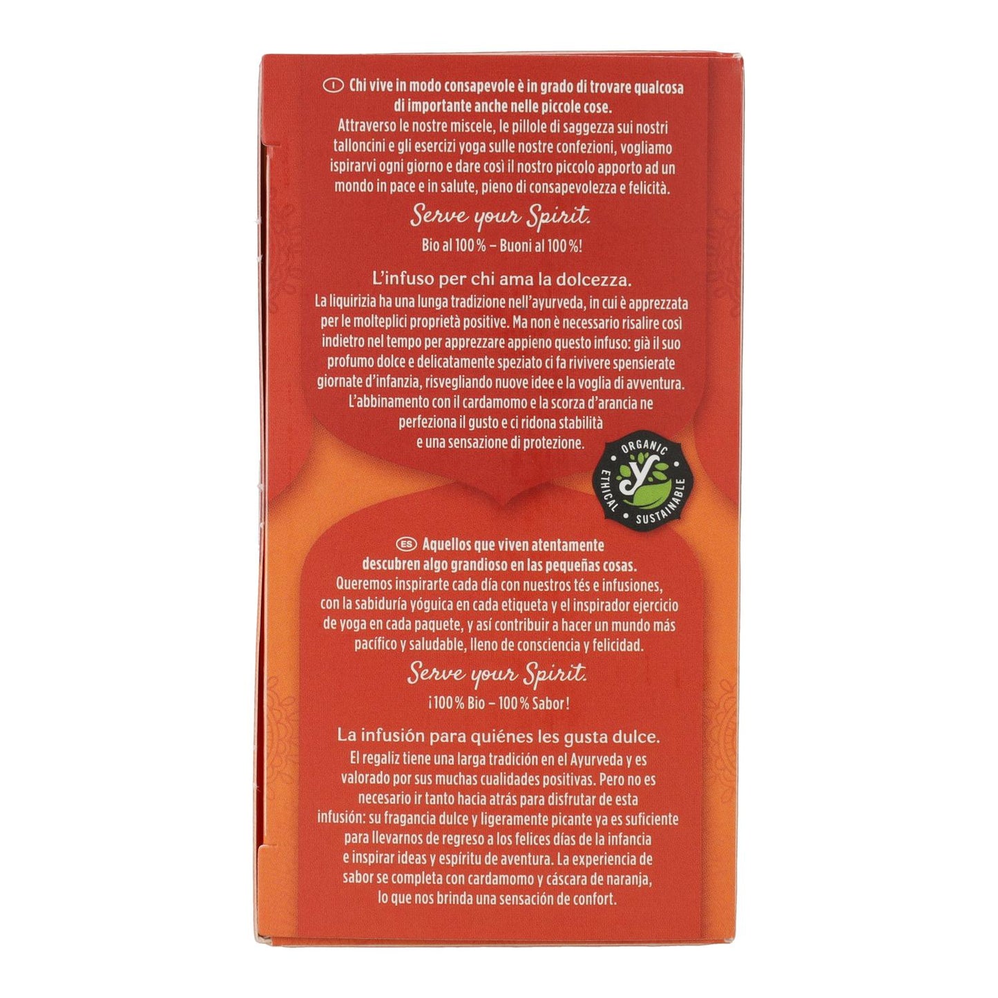 Yogi Tea BIO Regaliz, 17 bolsitas