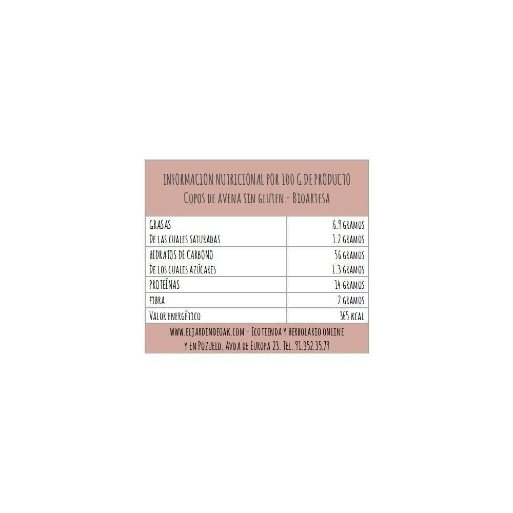 Copos De Avena Bio Sin Gluten 1 Kg_1