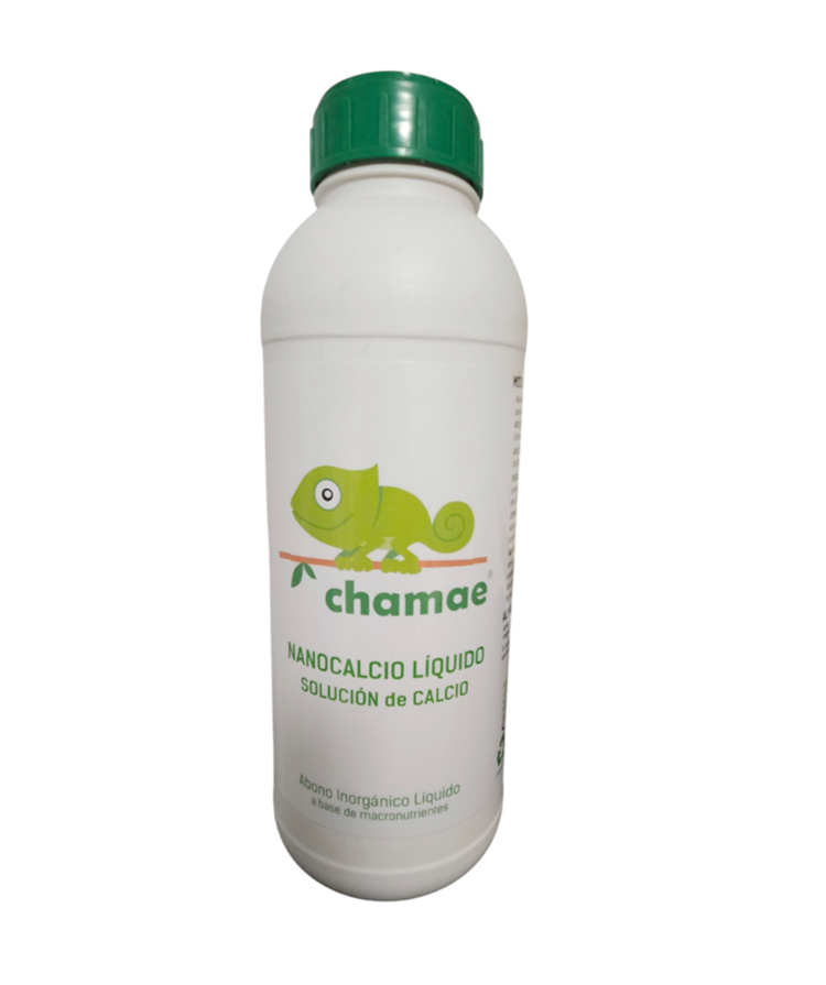 Enmienda Cálcica Nanocalcio Chamae Líquido Uso Profesional. 1 Litro. Coste mínimo de aplicación y excelentes resultados.