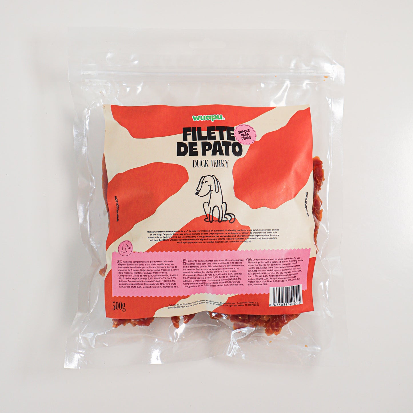 Snack Natural Para Perro Filete De Pato Desecadas Wuapu 500gr_5