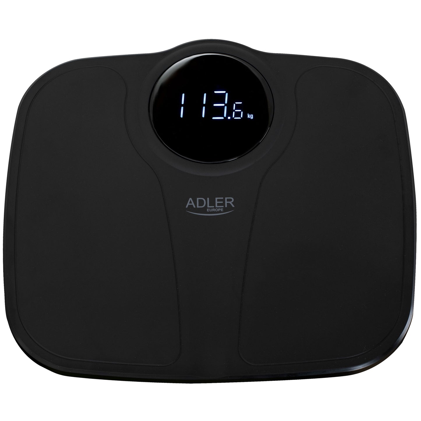 Báscula De Baño Digital, Alta Precisión 180kg, Pantalla Led Apagado Automático, Antideslizante, Briebe, Sc1124b, Negro